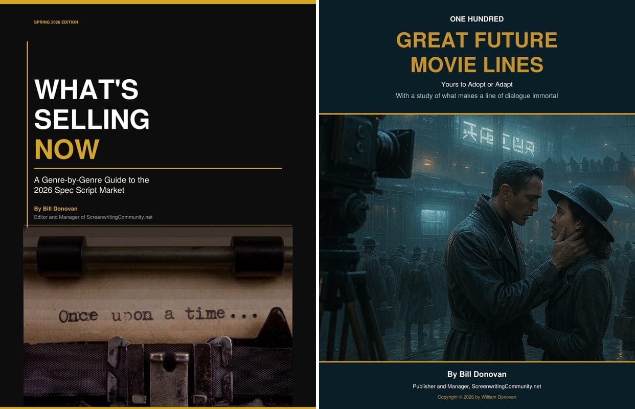 What's Selling Now and 100 Great Future Movie Lines e-books