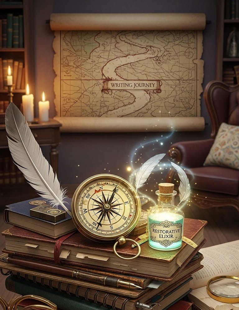 Writing Journey bringing home the transformative elixir